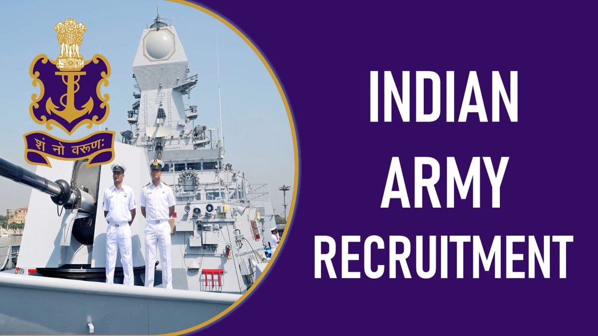 Indian Navy Recruitment 2023: Check Post, Eligibility, Salary and Other Vital Details