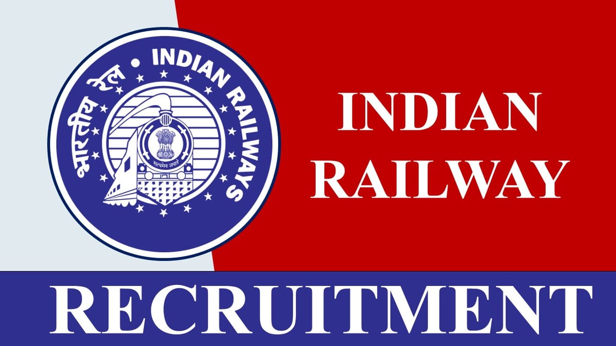 Indian Railway Recruitment 2023: Check Post, Eligibility, Monthly Pay Allowances and Application Procedure
