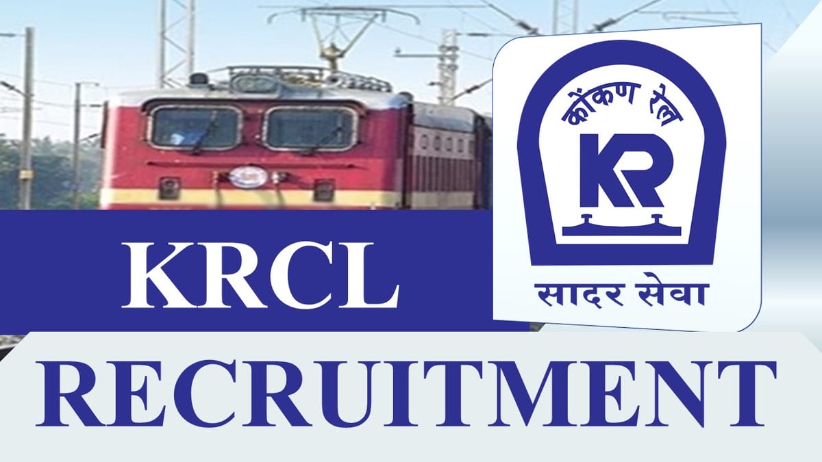 KRCL Recruitment 2023: Check Post, Eligibility and How to Apply