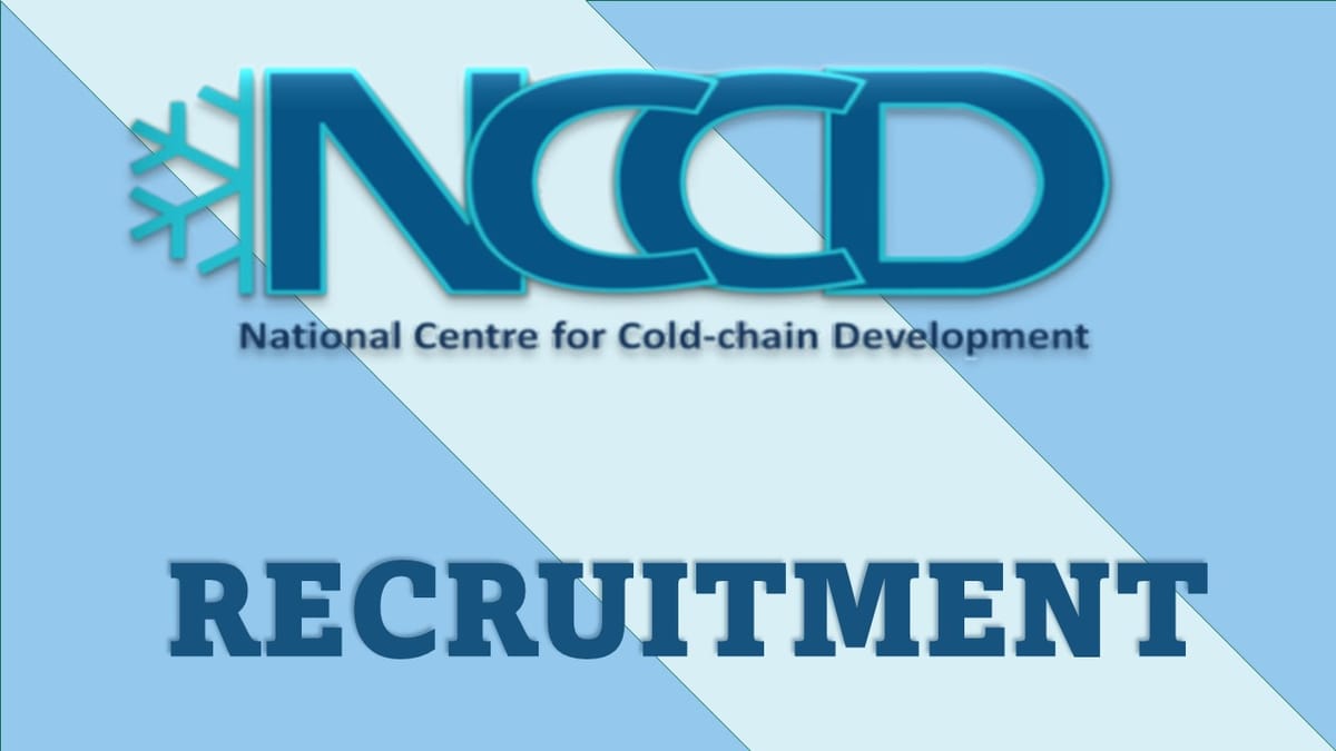 NCCD Recruitment 2023: Monthly salary upto 55000, Check Post, Qualification, Experience, and How to Apply