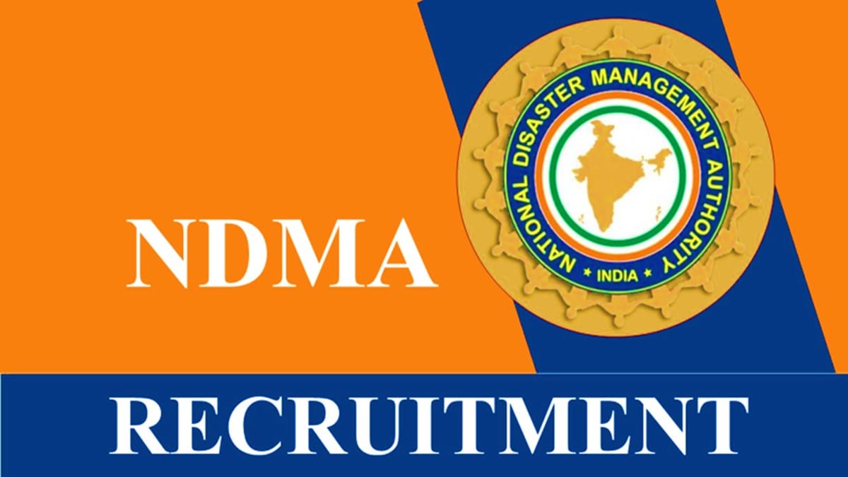 NDMA Recruitment 2023: Monthly Salary Upto 208700, Check Posts, Experience, Qualifications, How to Apply