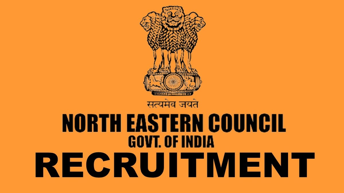 North Eastern Council Recruitment 2023: Check Post, Eligibility and How to Apply