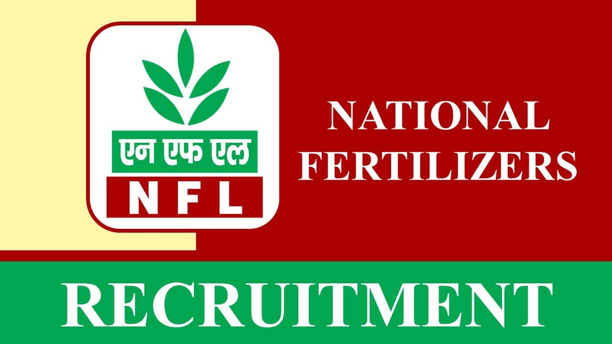 NFL Recruitment 2023: Monthly Salary up to 105000, Check Post, Eligibility, and Other Vital Details