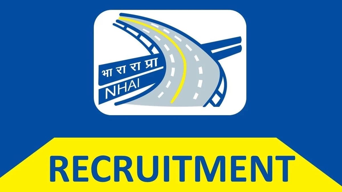 NHAI Recruitment 2023: Check Post, Remuneration, How to Apply and Other Important Details