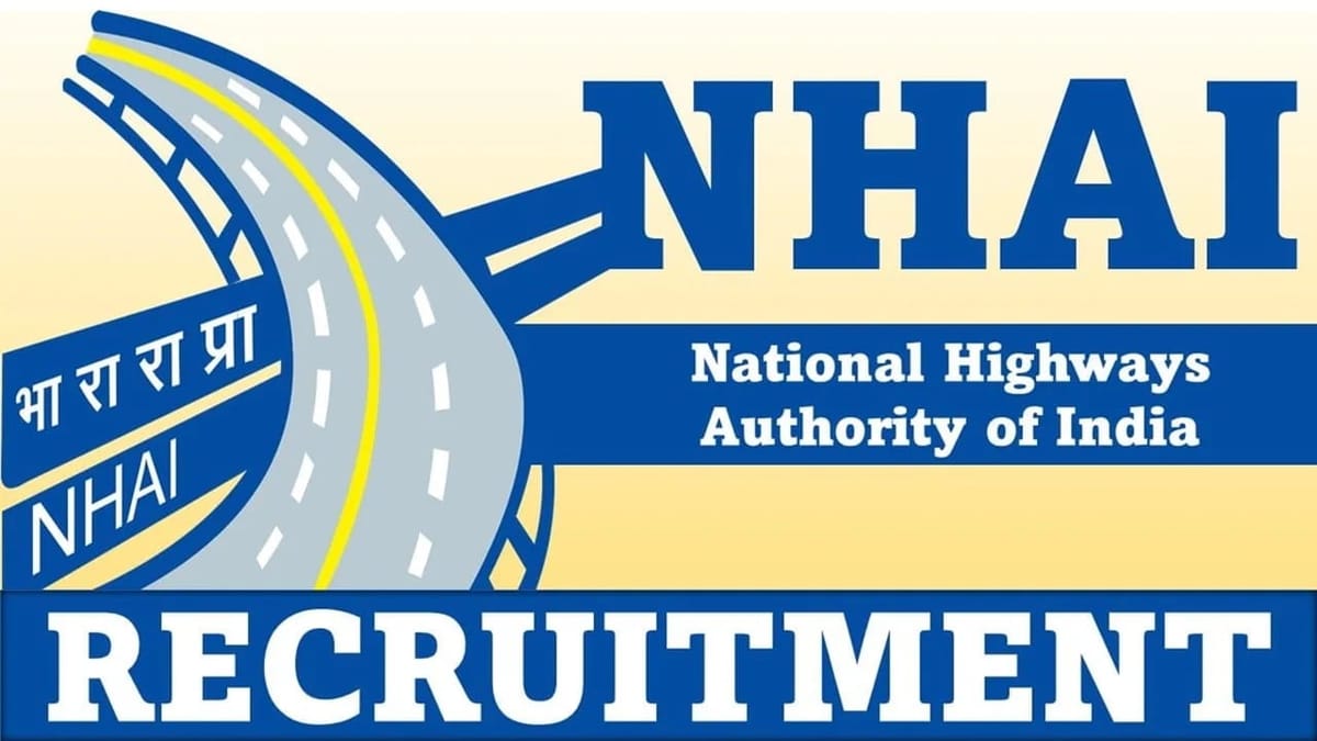 NHAI Recruitment 2023: Monthly Salary upto 218200, Check Post, Age Limit, Qualification, and How To Apply