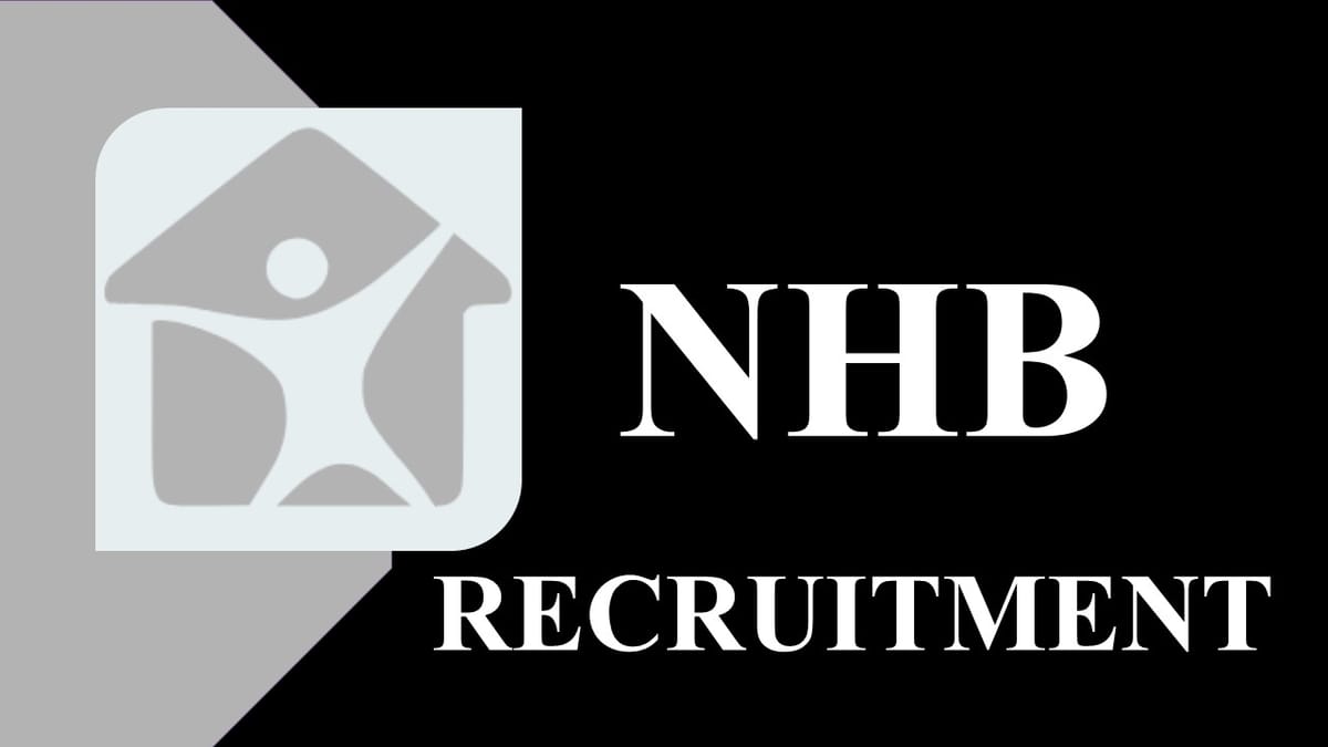 National Housing Bank Recruitment 2023: Monthly Salary up to 3.5 Lacs, Check Post, Eligibility and How to Apply