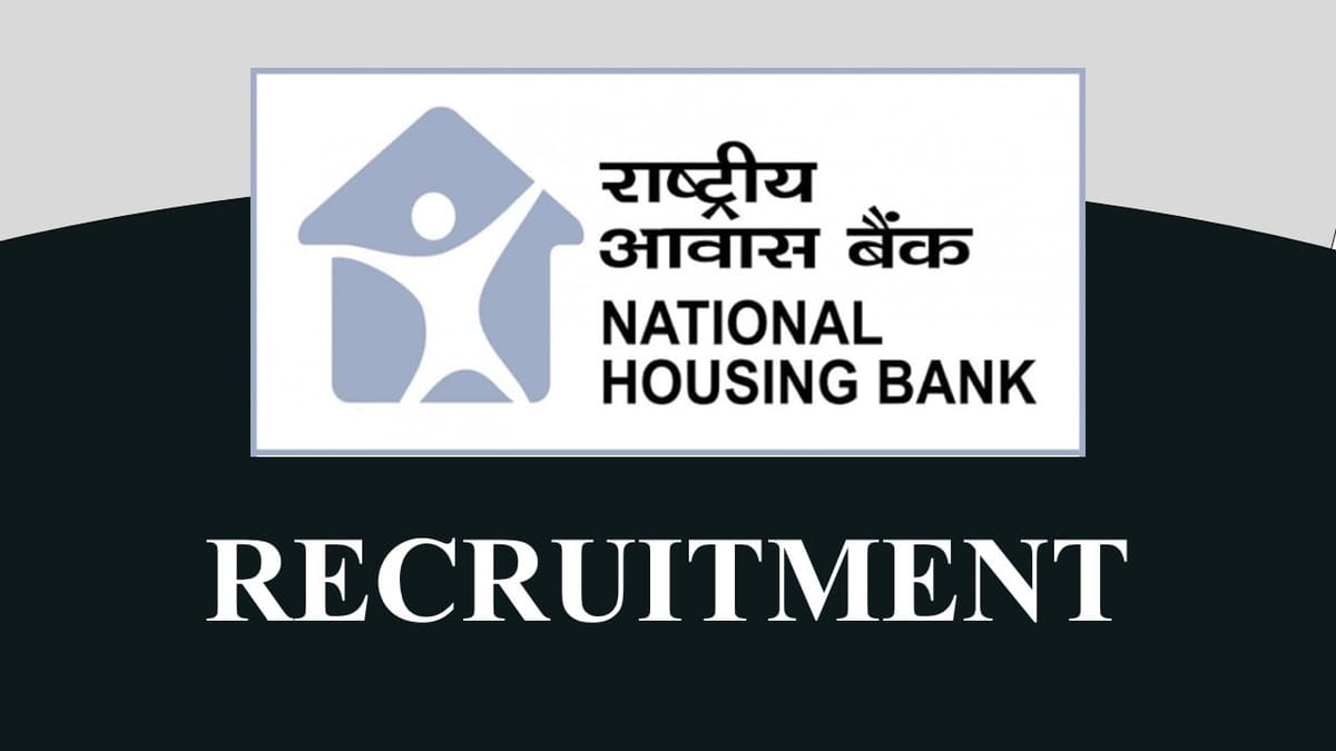 NHB Recruitment 2023: 40 Vacancies, Monthly Salary upto 3.5 Lakhs  Check Posts, Eligibility, and How to Apply