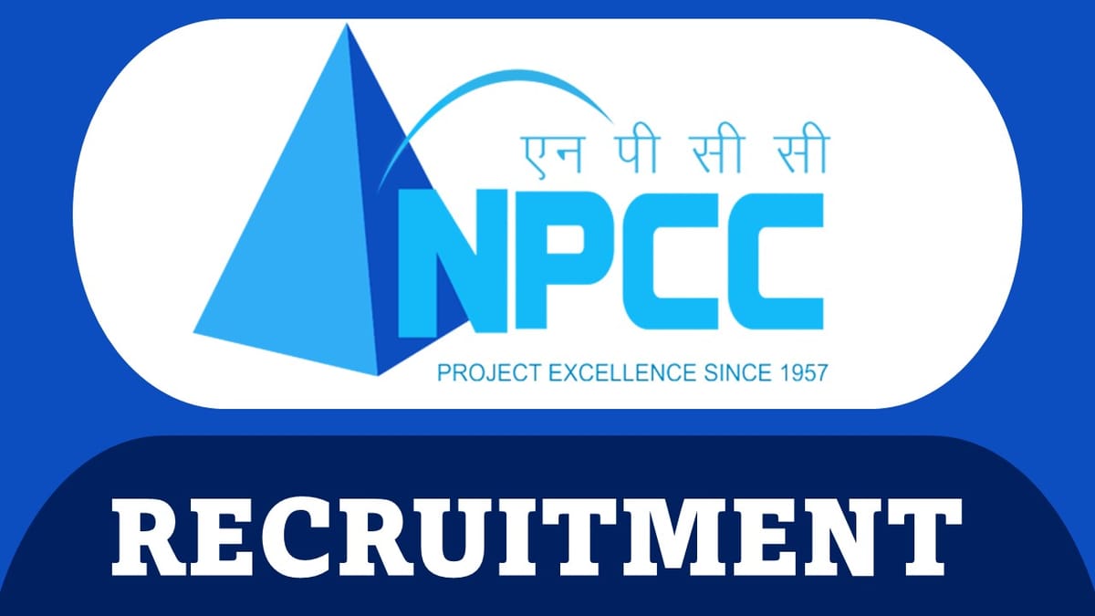 NPCC Recruitment 2023: Check Post, Qualification and Other Details
