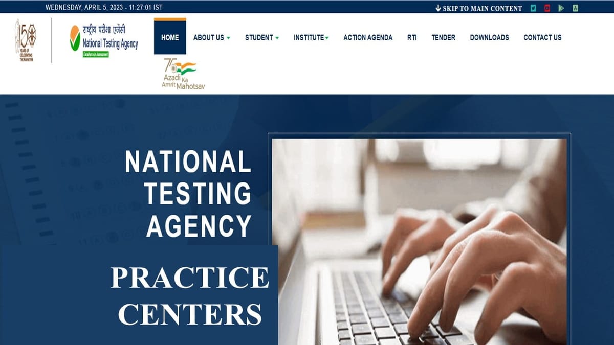 NTA Test Practice Centers Attempt Mock Tests, Check Complete Details