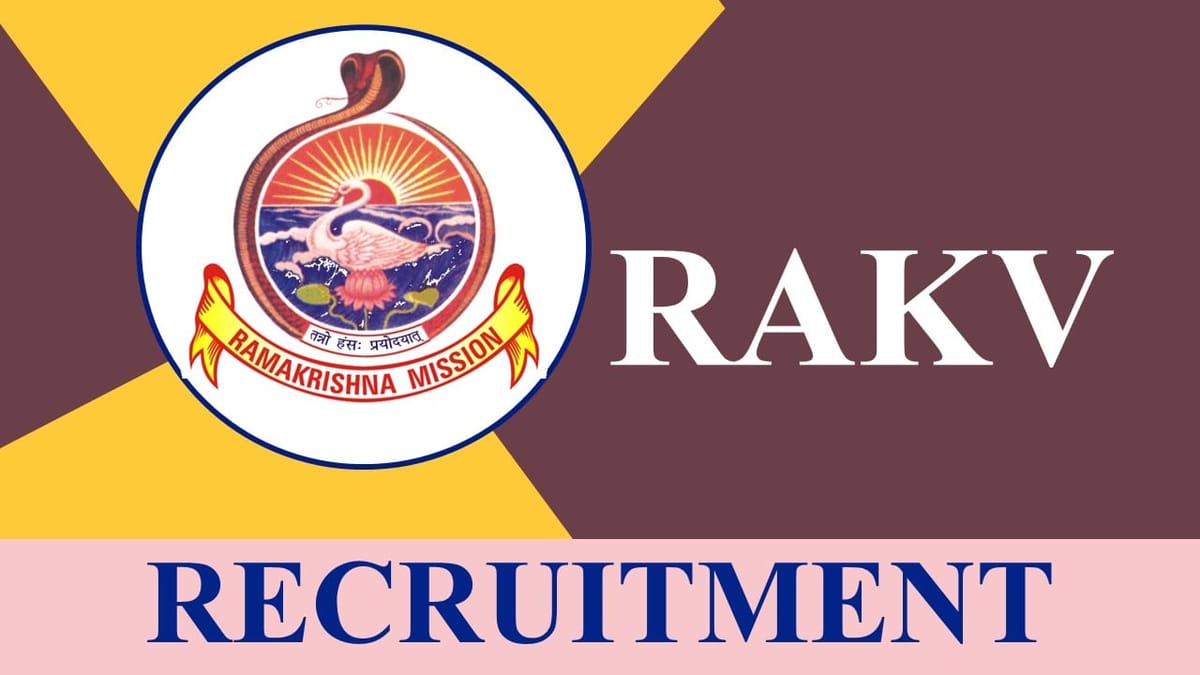 RAKV Recruitment 2023: Check Post, Vacancies, Qualification, Eligibility and How to Apply