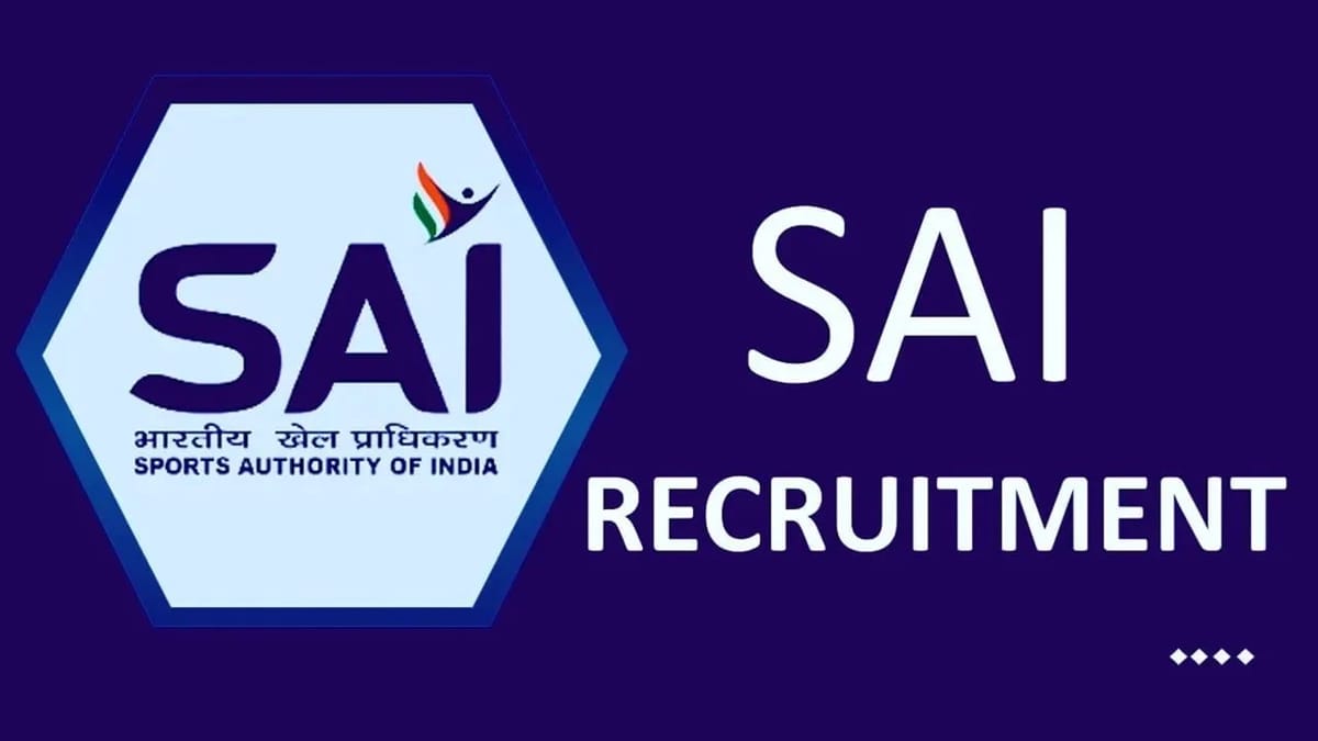 SAI Recruitment 2023: Monthly Salary upto 80250, Check Post, Qualification, and Other Details