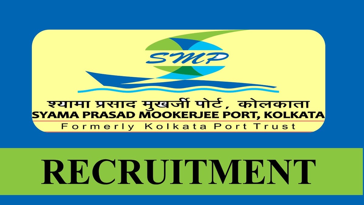 SMPORT Recruitment 2023: Monthly Salary up to 2.20 Lakh, Check Post, Eligibility, and Application Procedure
