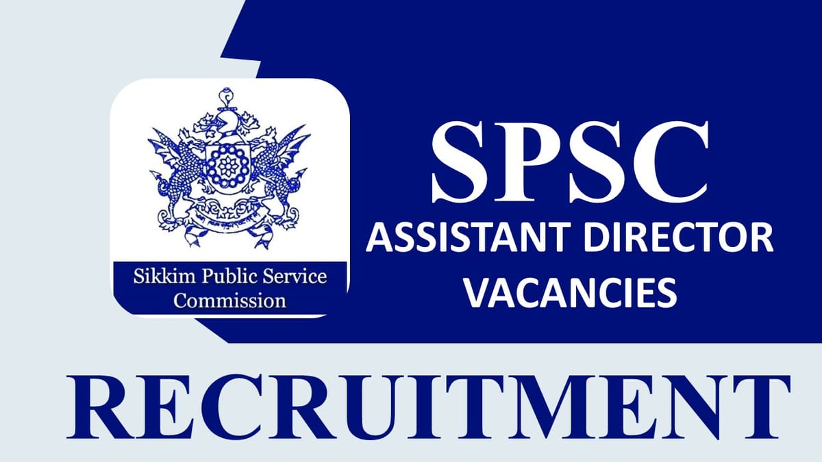 SPSC Recruitment 2023: 15 Vacancies, Check Post, Qualification, Eligibility and How to Apply