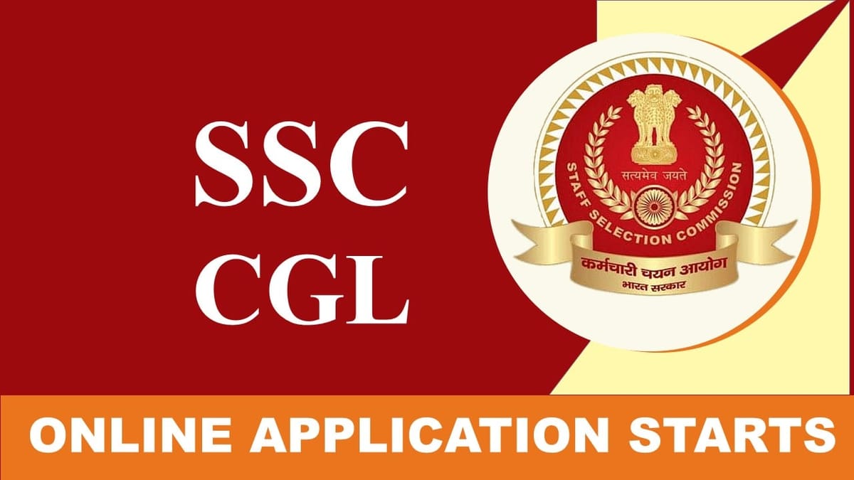 SSC CGL 2023: Online Application Starts, Check How to Apply, Download Official Notification
