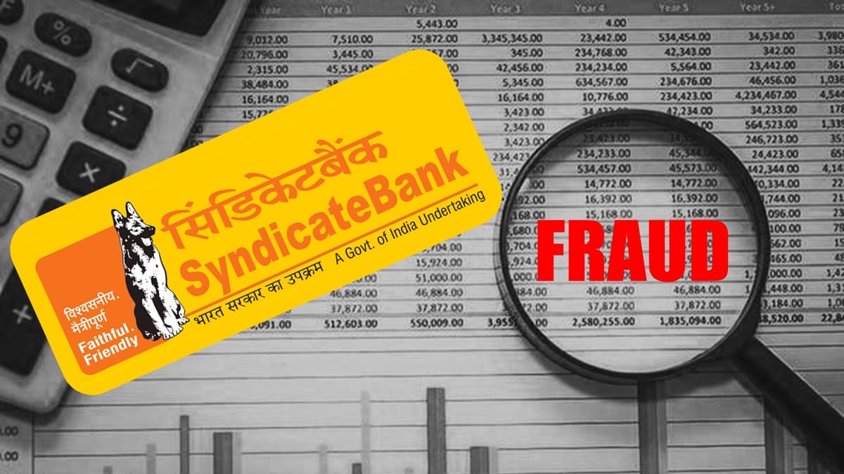 Syndicate Bank Fraud: ED files Prosecution Complaint before PMLA Special Court against Vijay Akkash and 18 Others