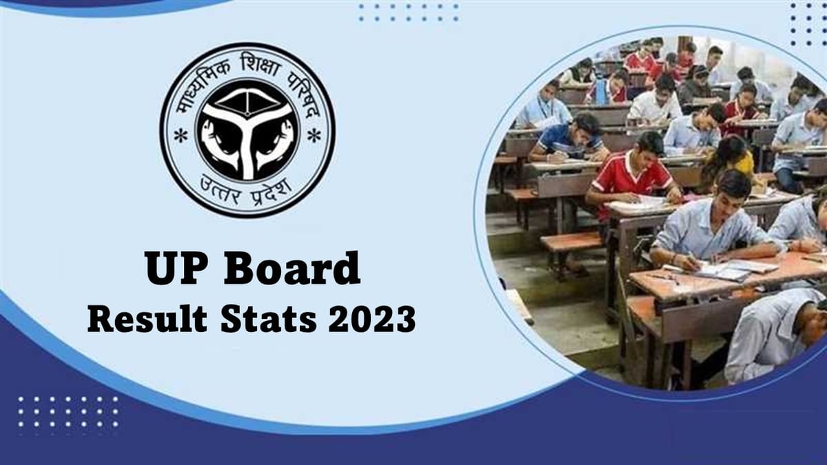 UP Board Result 2023: UP Board Result Stats 2023 Released, Check Result Trends, Past year Comparison, Other Details