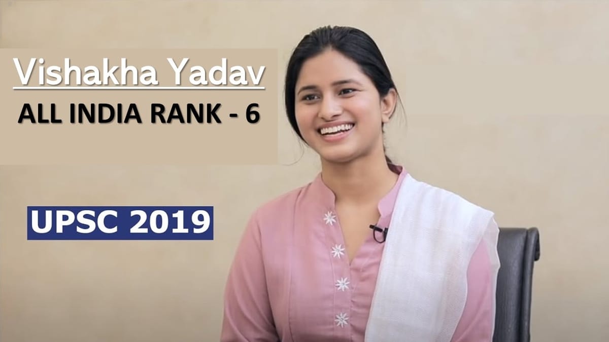Vishakha Yadav: IAS Topper Who Failed Prelims Two Times before getting AIR 6, Know Her Success Story, Age, Education, and Biography