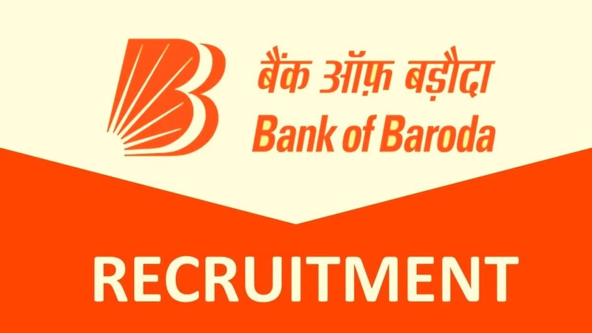 Bank of Baroda Recruitment 2023 for 160+ Vacancies Monthly Salary up