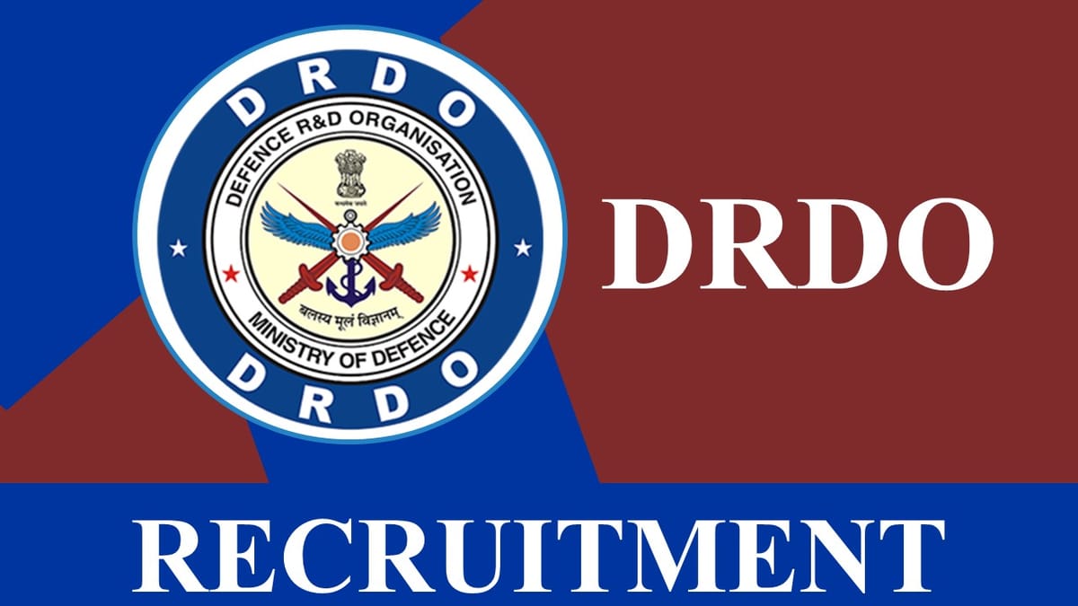 DRDO Recruitment 2023: Check Posts, Vacancies, Age, Qualification, Salary, How to Apply
