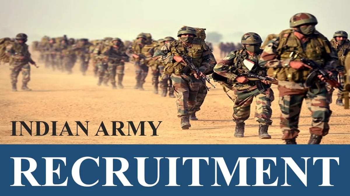 Indian Army Recruitment 2023 for 40 Vacancies: Check Post, Education, and Other Vital Details