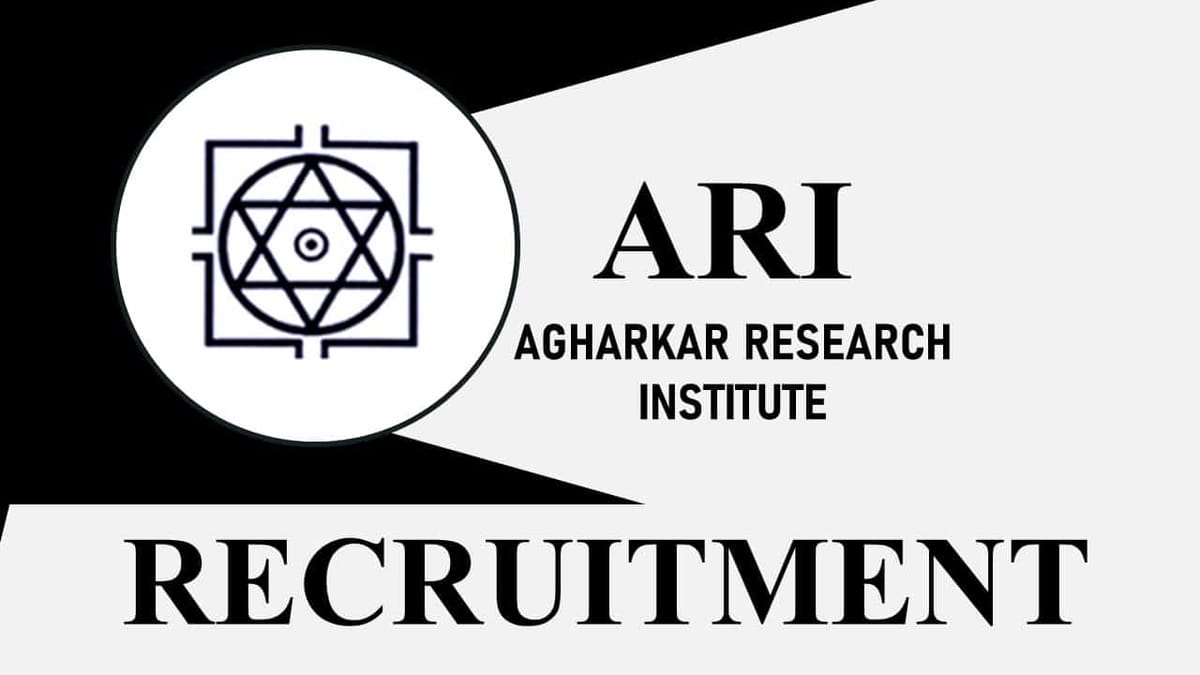 ARI Recruitment 2023: Check Post, Vacancy, Age, Qualification, Salary, and How to Apply