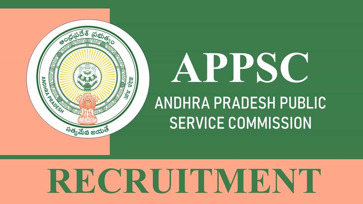 APPSC Recruitment 2023: Check Post, Qualification and How to Apply