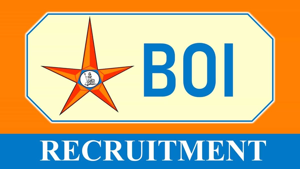 Bank of India Recruitment 2023: Check Post, Salary, Age, Qualification and How to Apply