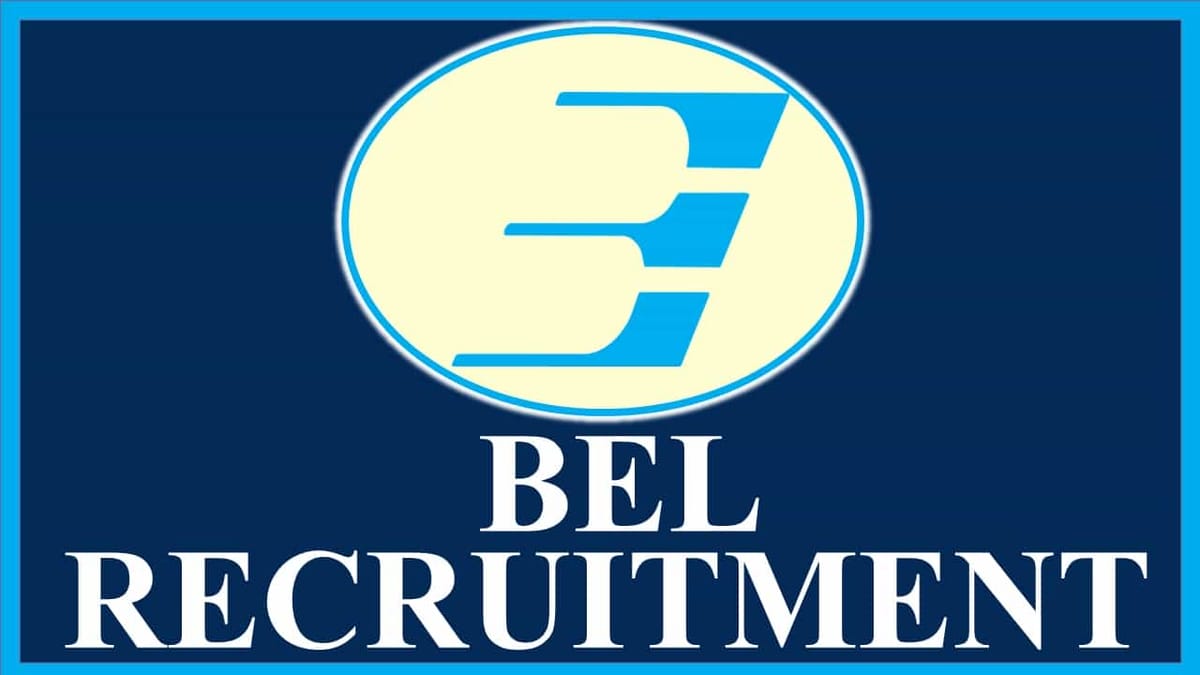 BEL Recruitment 2023 for Sr. Assistant Engineer: Check Vacancies, Qualification and Other Details