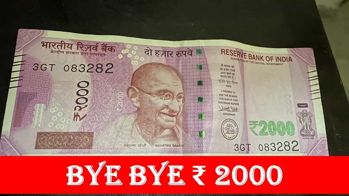 Big Deposit of Rs. 2000 notes to invite Income Tax Scrutiny