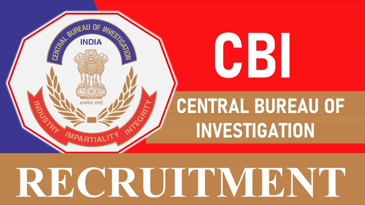 CBI Recruitment 2023 for Law Interns: Check Vacancy, Salary, Qualification and How to Apply