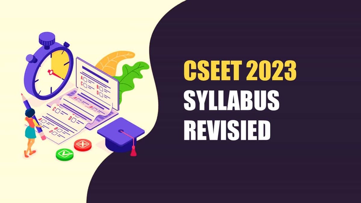 CSEET 2023 Syllabus: ICSI revised Syllabus of CSEET Nov 2023