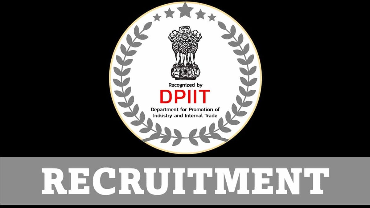 DPIIT Recruitment 2023: Notification Out for Junior Consultant Post Check Vacancy, Qualification and How to Apply
