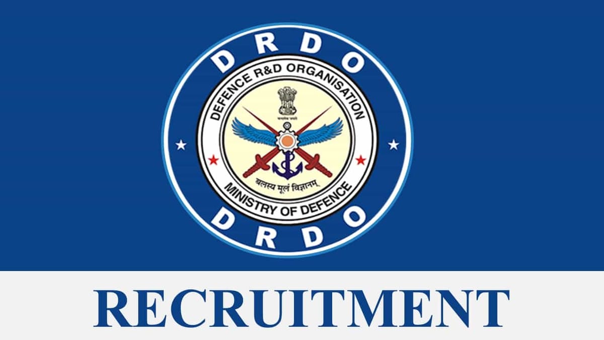 DRDO Recruitment 2023 for Junior Research Fellow: Check Vacancies, Age, Qualification, Salary and Other Details