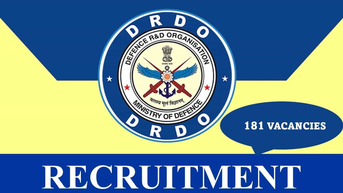 DRDO Recruitment 2023 for Scientist B: 181 Vacancies, Monthly Salary upto 1 lakh, Check Posts, Qualification, and How to Apply