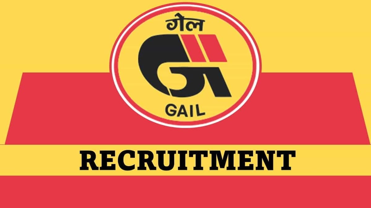 GAIL Recruitment 2023: Check Post, Qualification, and Other Details