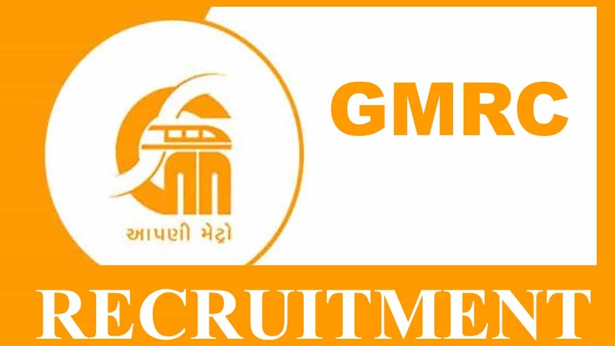 GMRC Recruitment 2023: Check Posts, Eligibility and How tao Apply