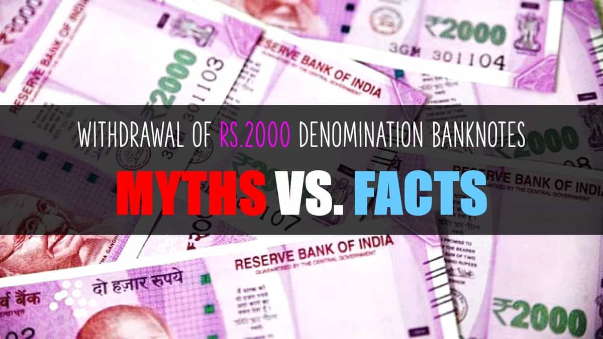Discontinuation of Rs.2000 Currency Notes Demonetisation? Govt. Clarifies