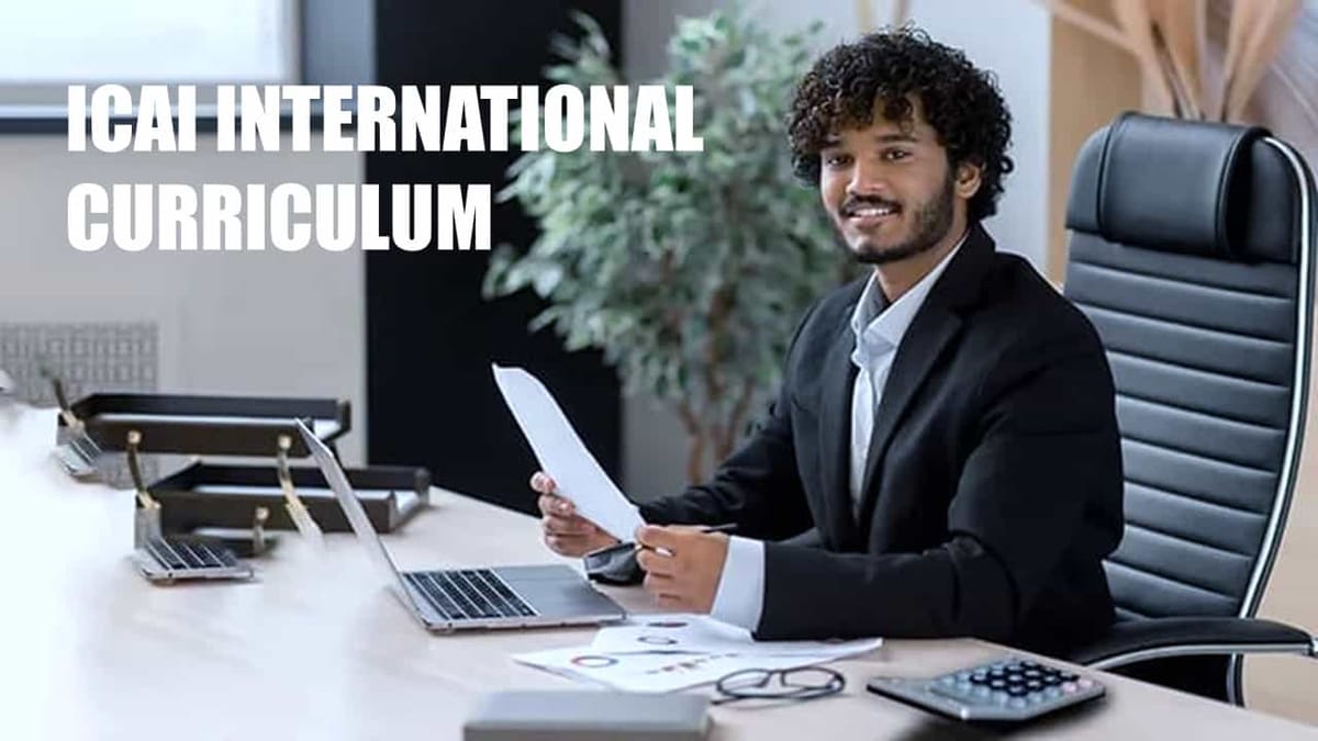 ICAI Introducing International Curriculum for Global Competitiveness