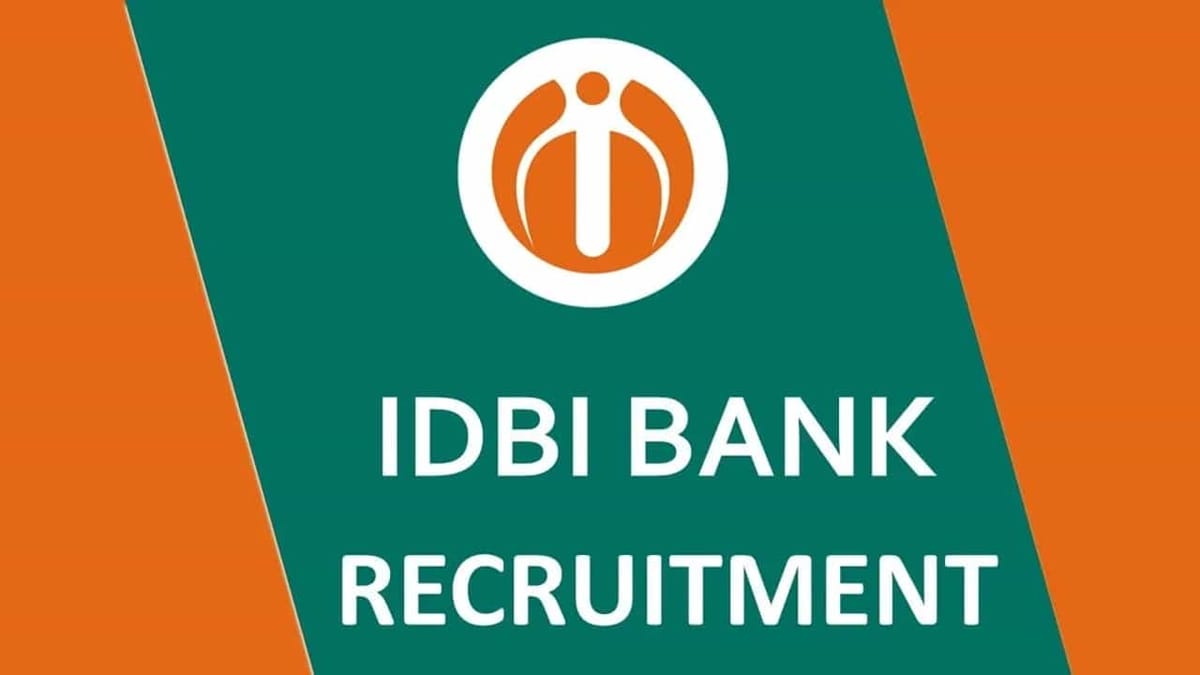 IDBI Bank Recruitment 2023 for Deputy General Manager, Assistant General Manager, and Manager 130+ Vacancies: Check Qualification, and Other Details