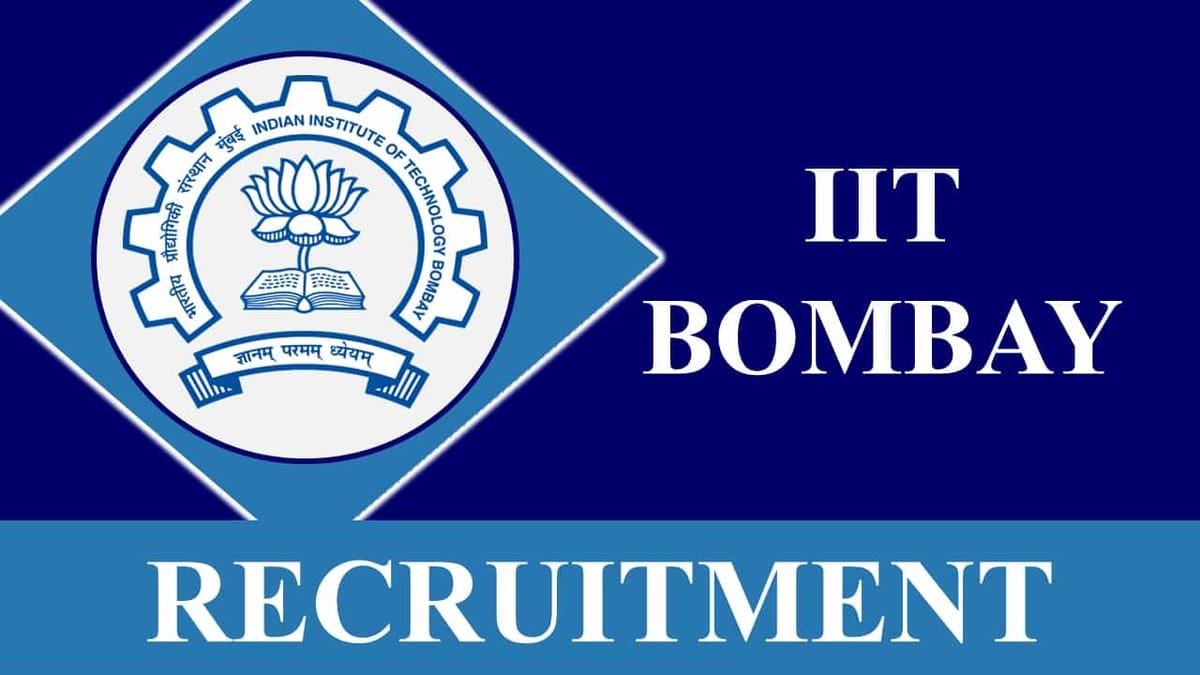 IIT Bombay Recruitment 2023: Check Post, Vacancies, Salary, Age, Qualification and How to Apply