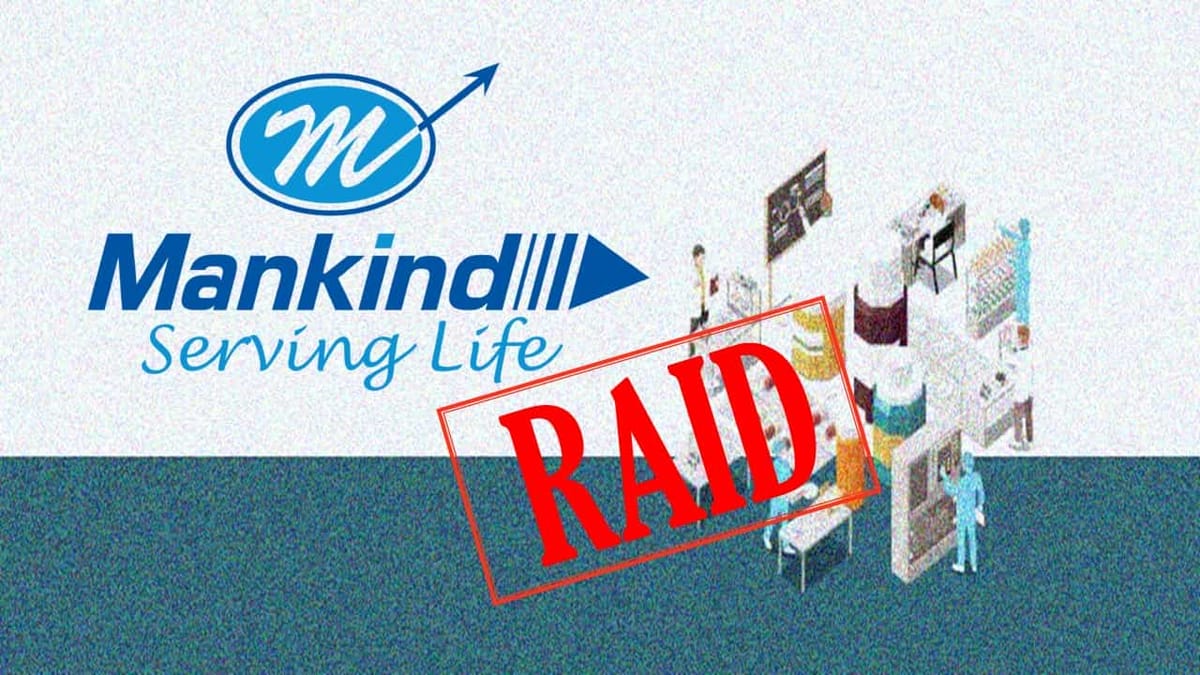 Income Tax Department raids at Mankind Pharma Office over alleged Tax Evasion