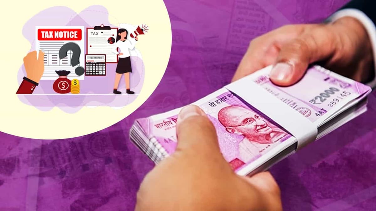 Income Tax Notice on Depositing Rs.2000 Banknotes!; Know What’s the Rule