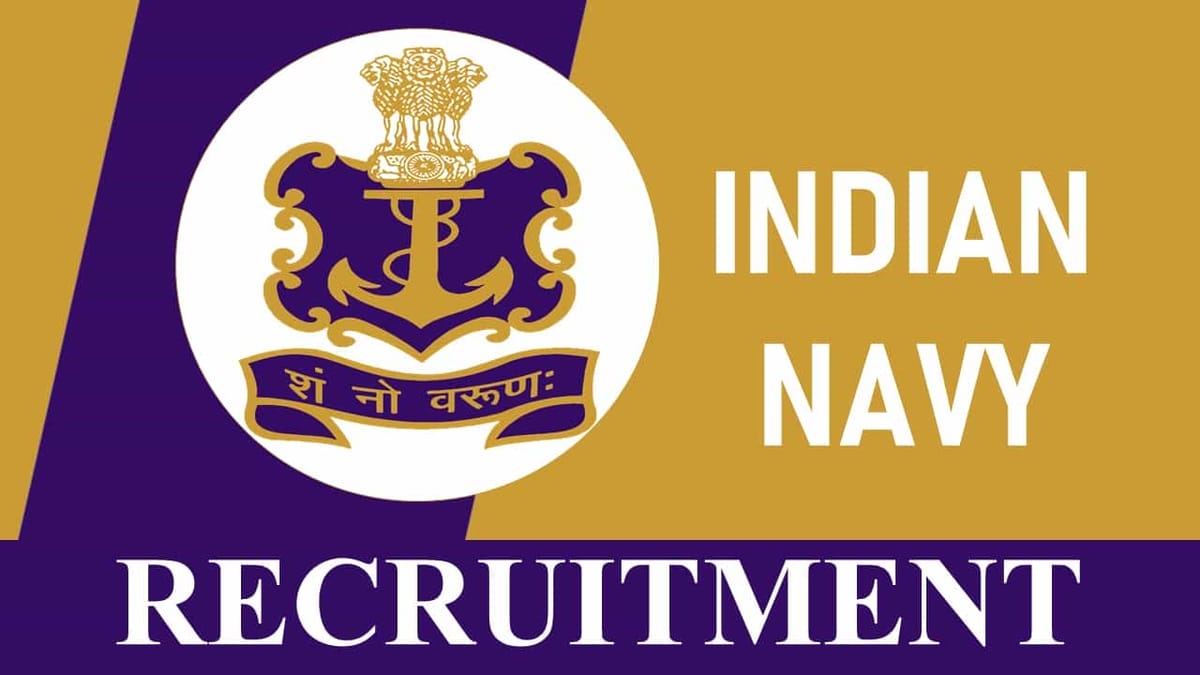 Indian Navy Recruitment 2023: Check Post, Vacancies, Salary, Age, Qualification and How to Apply