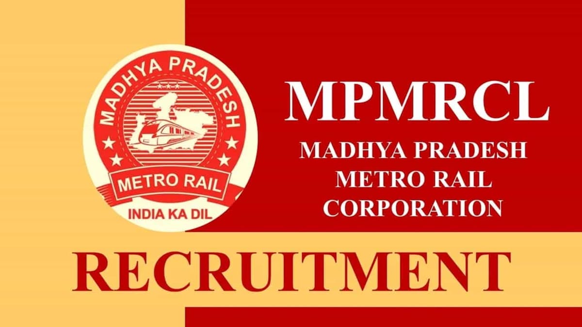 MPMRCL Recruitment 2023: Monthly Salary up to 280000, Check Vacancies, Age, Eligibility, and Other Details