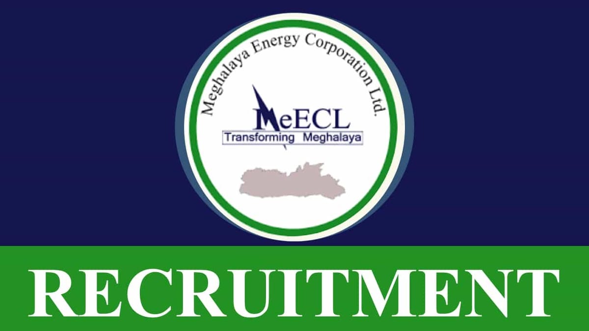 MeECL Recruitment 2023: 64 Vacancies, Check Posts, Eligibility and Salary, How to Apply