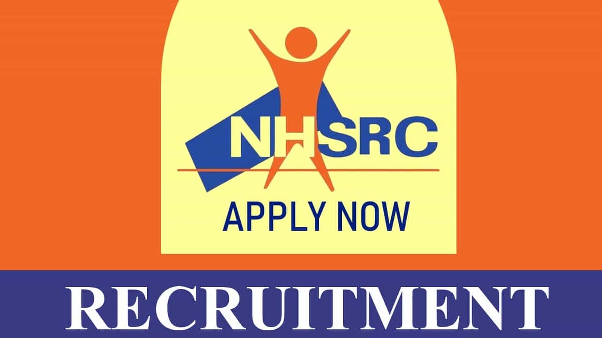 NHRSC Recruitment 2023: Monthly Salary UpTo 120000, Check Post, Qualification and Other Details