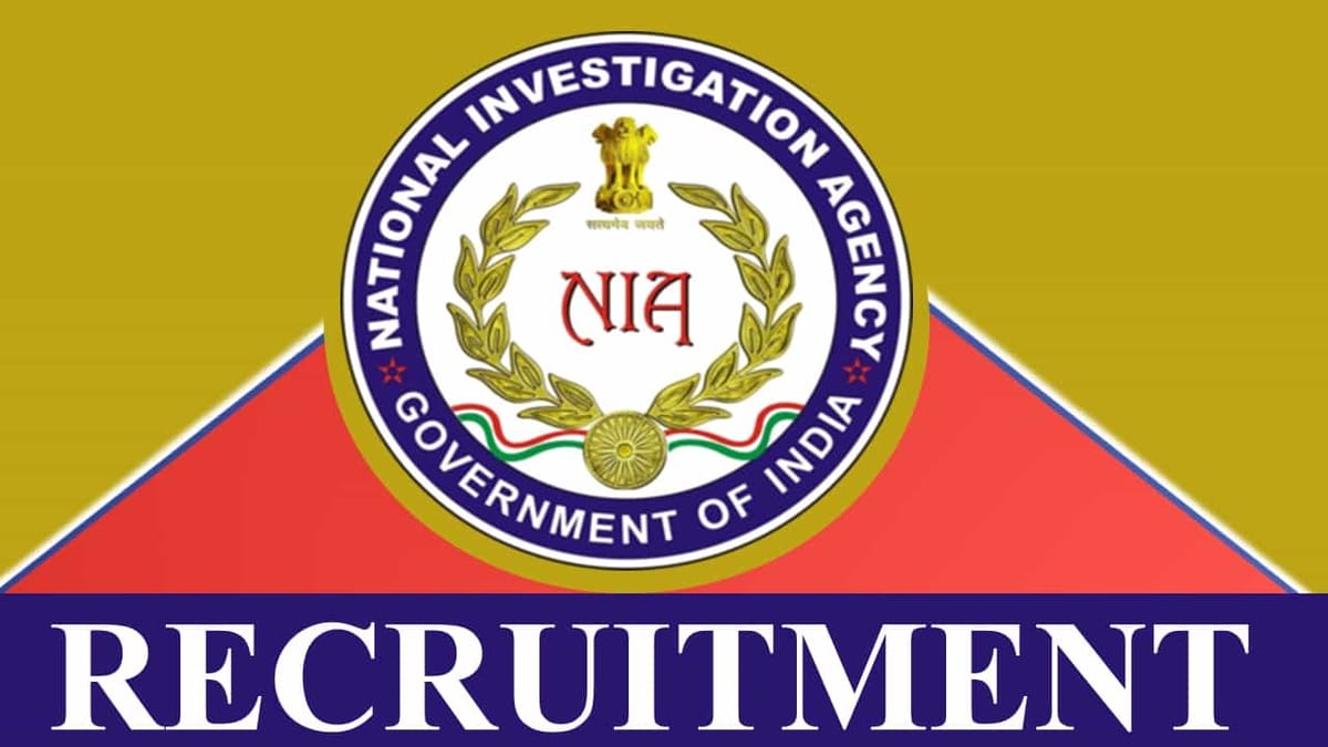 NIA Recruitment 2023 Check Post, Vacancies, Salary, Qualification and