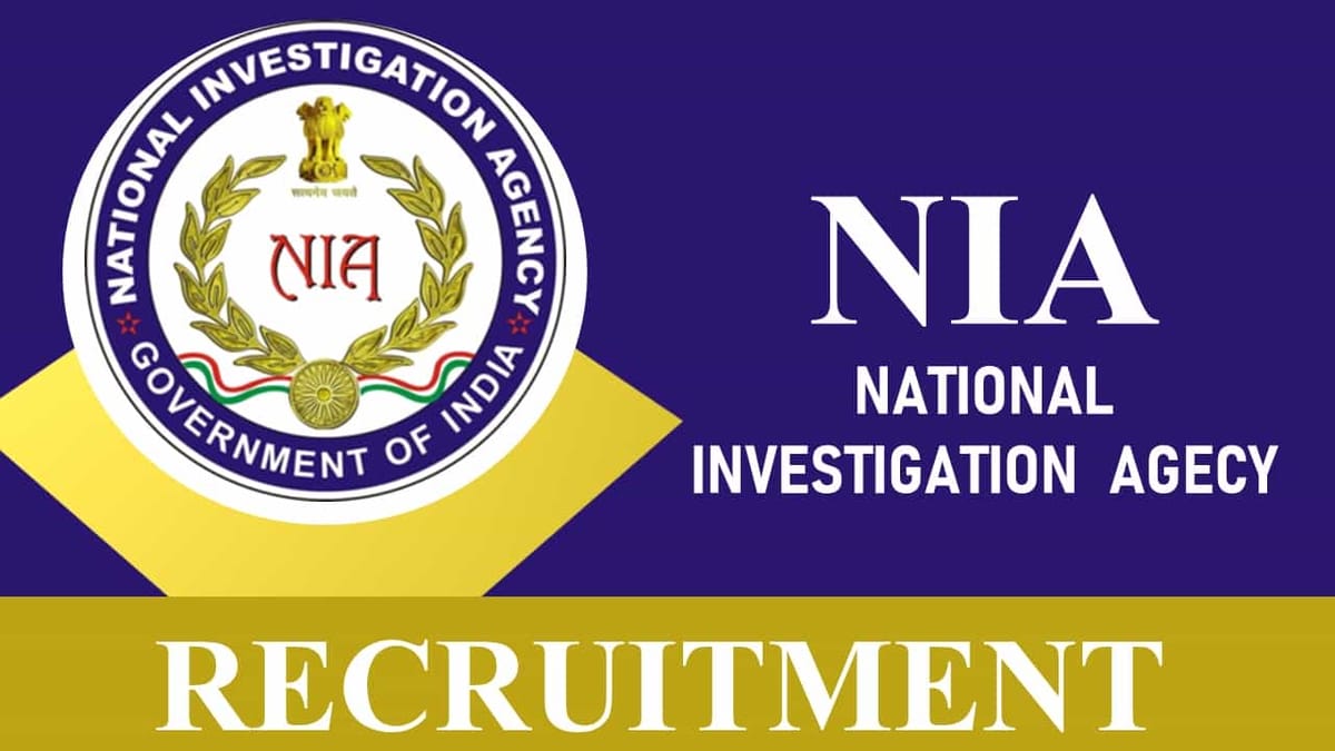 NIA Consultant Recruitment 2023: Check Vacancies, Age, Qualification, Salary and How to Apply