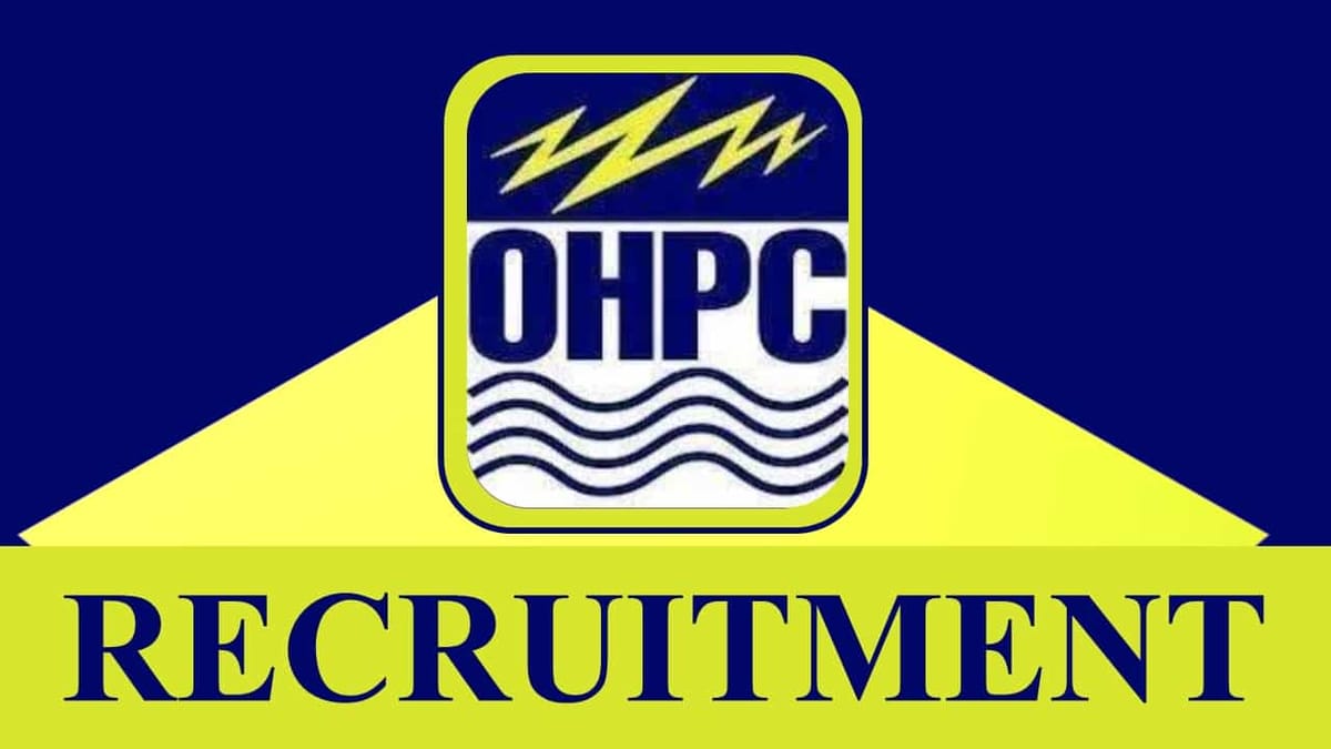 OHPC Recruitment 2023: Check Post, Salary, Age, Qualification and How to Apply