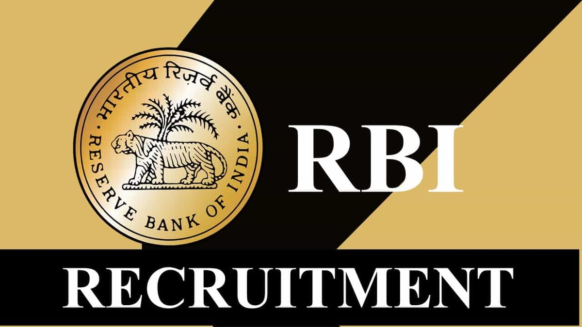 RBI Recruitment 2023: Check Post, Qualification and Other Details